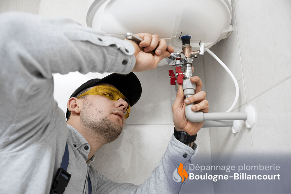Dépannage ballon d'eau chaude Boulogne-Billancourt