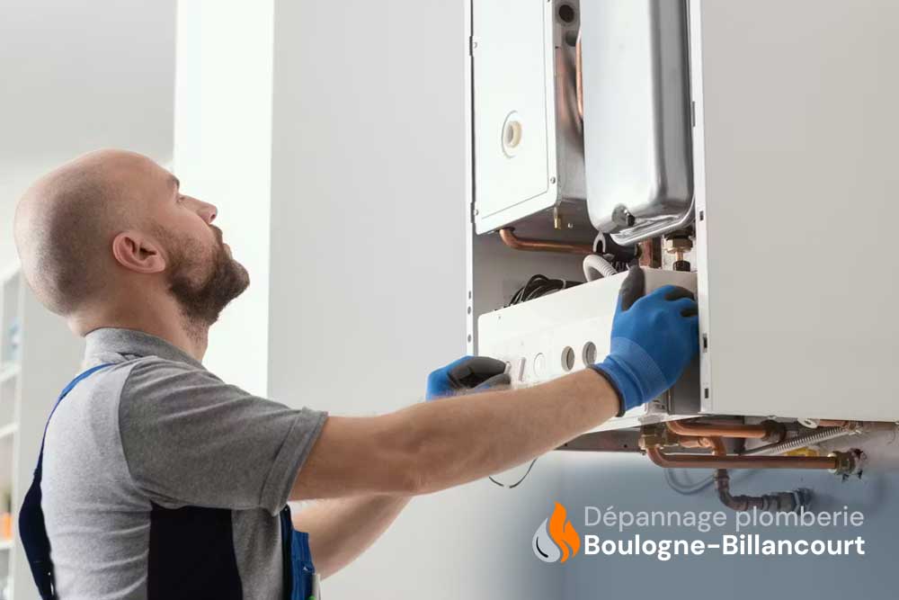 Dépannage chaudière Boulogne-Billancourt