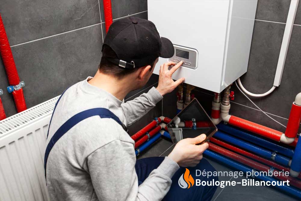 Dépannage chauffage Boulogne-Billancourt